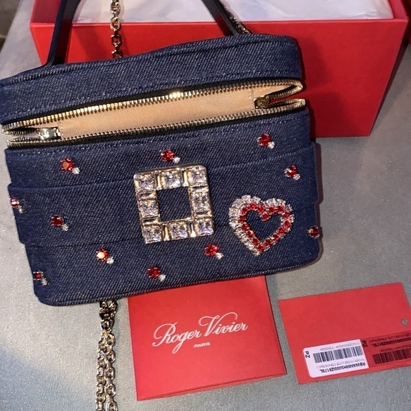 ROGER VIVIER exclusive 
Handbag (Vanity style bag ) glamorous and chic NWT - Picture 8 of 12
